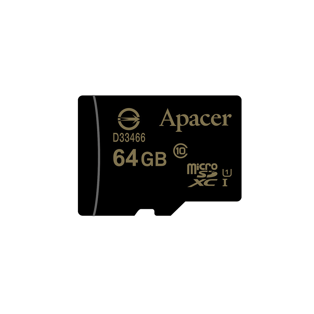 Карта памяти Apacer AP64GMCSX10U1-R 64GB + адаптер - фото 1 - id-p110884232