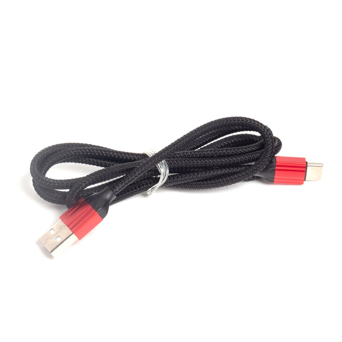 Интерфейсный кабель LDNIO Type-C LS431 2.4A TPE Алюминий 1м Чёрный - фото 2 - id-p110886443