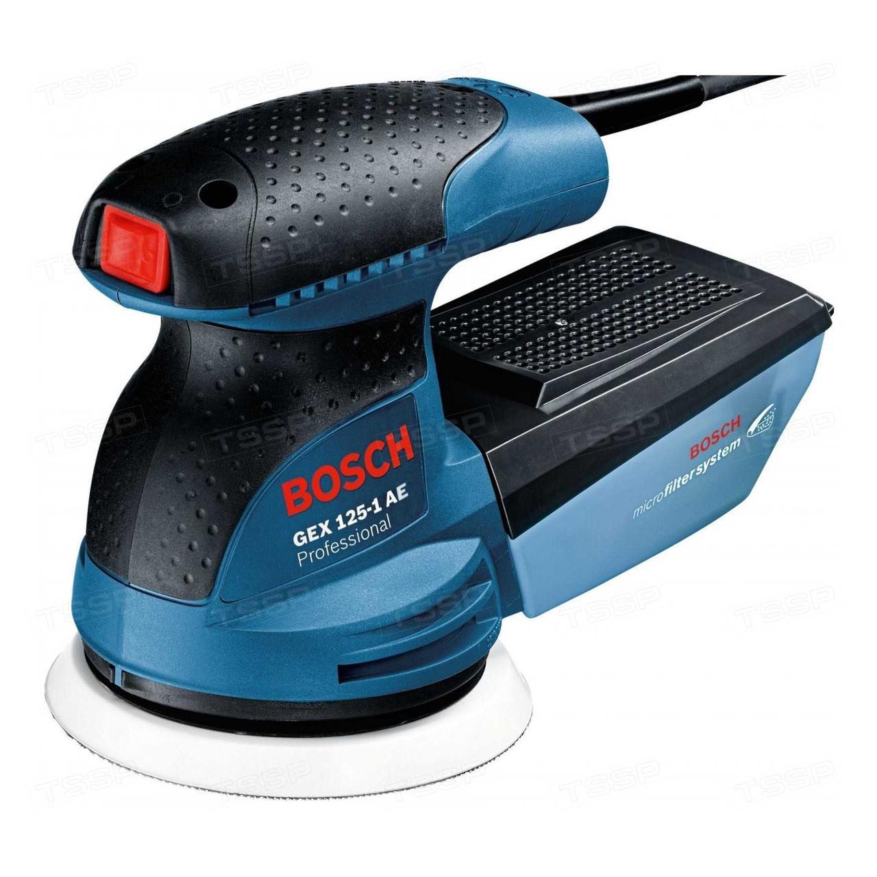 Эксцентриковая шлифмашина Bosch GEX 125-1 AE Professional 0601387500 - фото 1 - id-p110858431