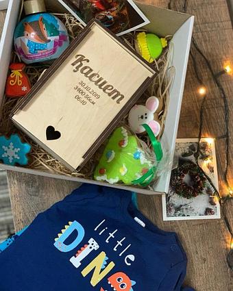 Коробочка для вещей малыша "Мамины сокровища" на заказ