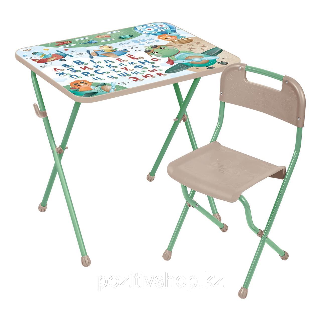 Детский стол и стул Ника Азбука КП/Д - фото 1 - id-p110894553