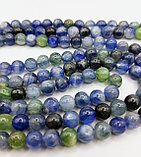 Кианит голубой и зелёный, 7мм, фото 4