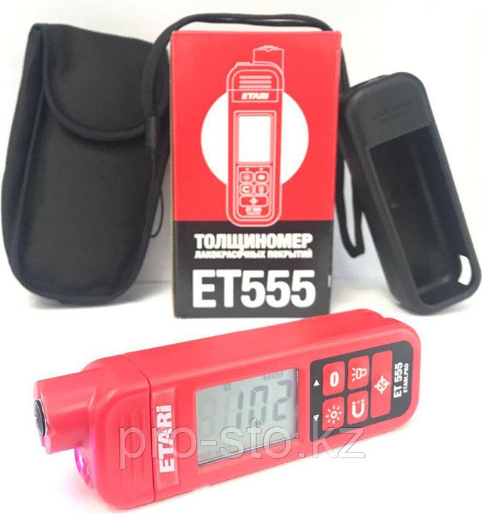 Прибор для измерения ЛКП ET-555 толщиномер( полный комплект)