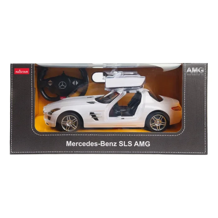 Машина Rastar РУ 1:14 Mercedes-Benz SLS Белая