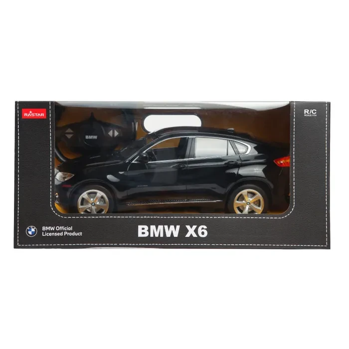 Машина Rastar РУ 1:14 BMW X6 Черная 31400 - фото 2 - id-p110895760