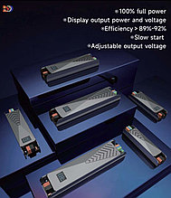 Блок питания XT-24V-500W, для светодиодной ленты, IP20, SLOW START, PREMIUM