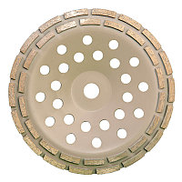 ЧАШКА АЛМАЗНАЯ 230 ММ ШЛИФОВАЛЬНАЯ  STANDARD ДВУХРЯДНАЯ