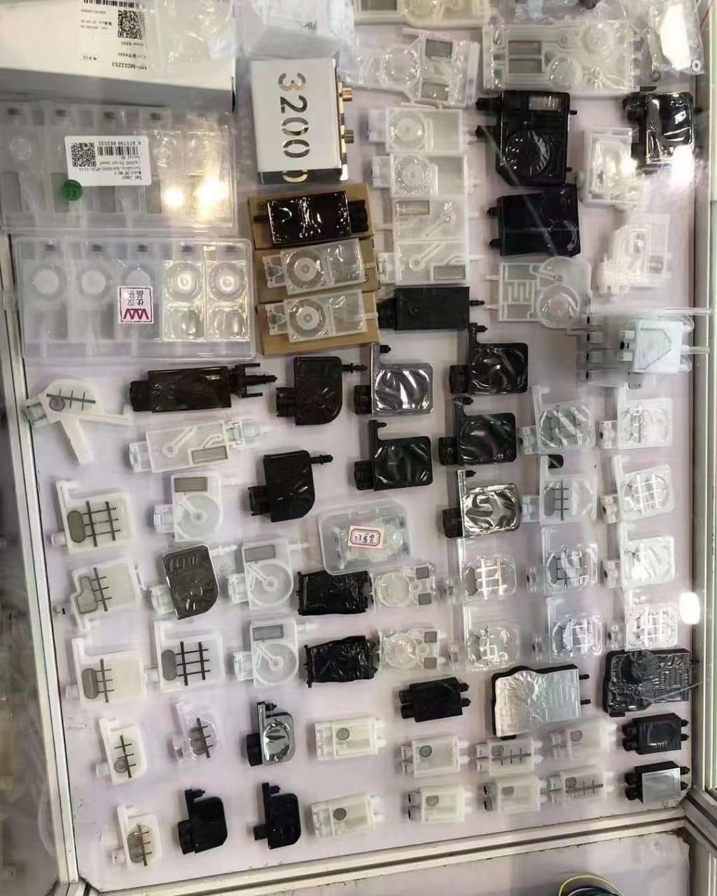 Демпферы и капы на печатающие головы