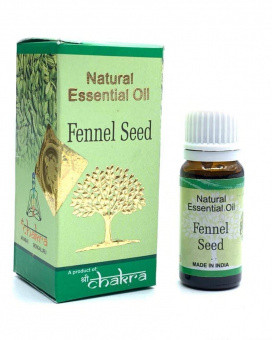 Эфирное масло Фенхеля натуральное (Fennel Seed CHAKRA), 10 мл - фото 1 - id-p110897384