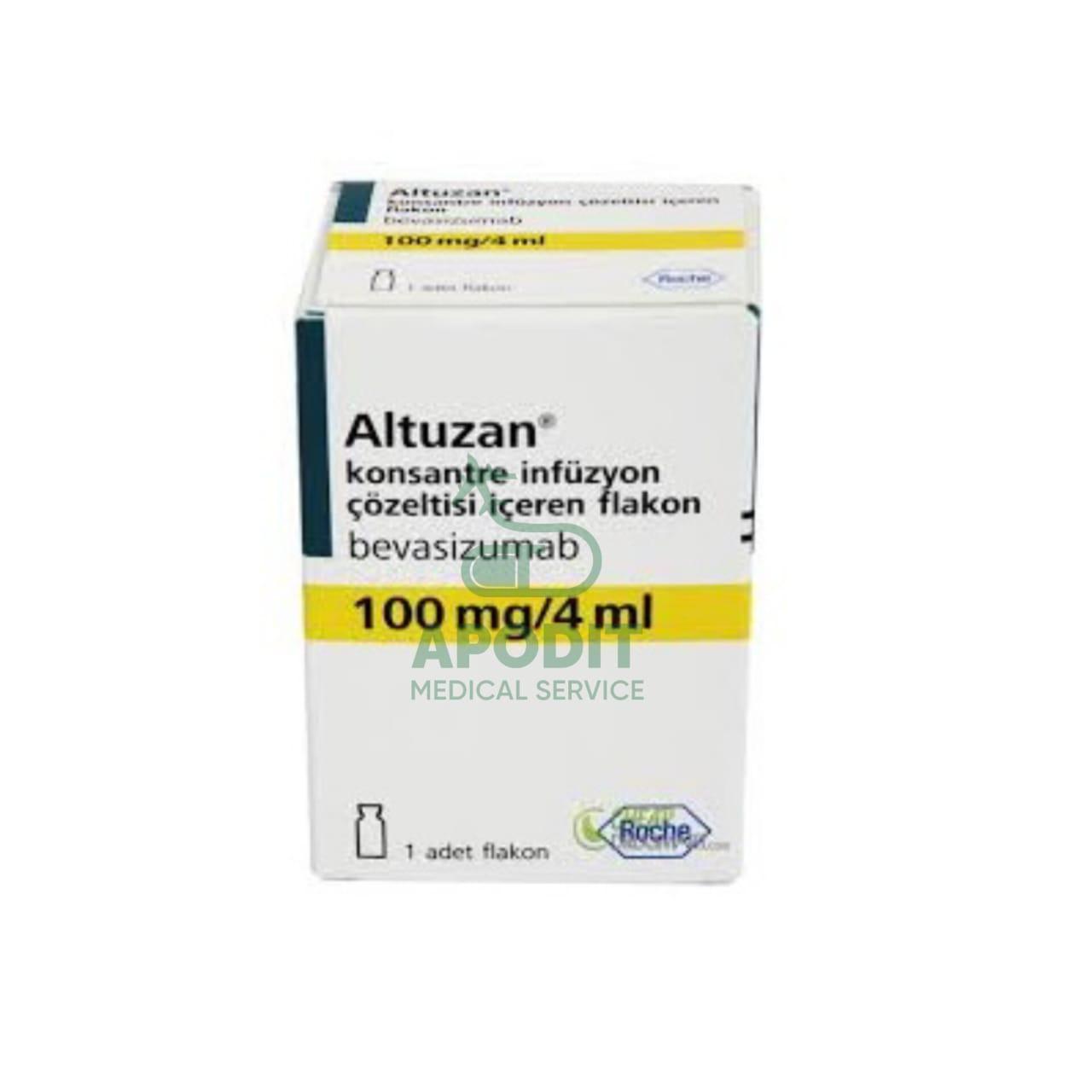 Алтузан (Бевацизумаб) | Altuzan (Bevacizumab) 100 мг, 400 мг - фото 1 - id-p110897714
