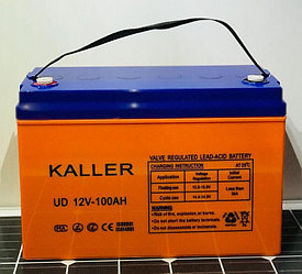 Аккумуляторная батарея Kaller UD12V-100AH, 328x172x214 мм
