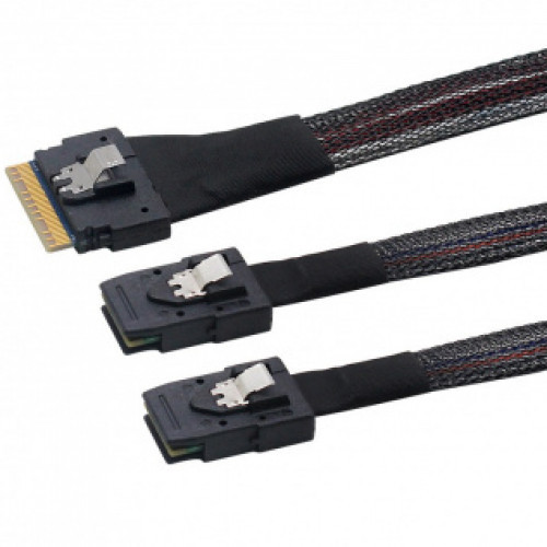 HPE ProLiant DL36x Gen10 Plus 8SFF SAS/SATA PCIe Slot2 Tri-Mode Cable Kit аксессуар для сервера (P55884-B21) - фото 1 - id-p110840080