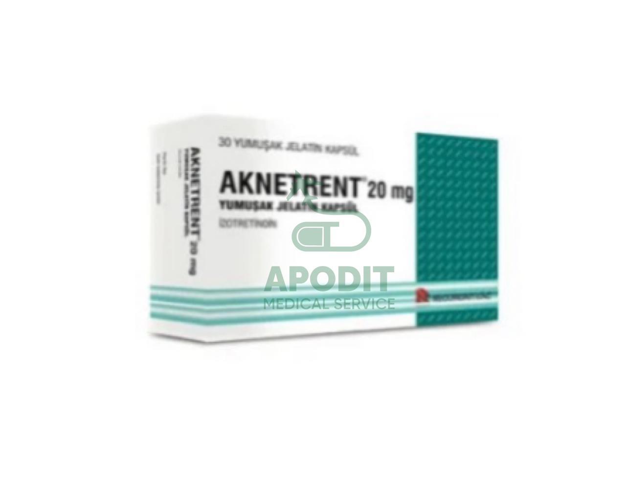 Акнетрент Изотретиноин | Acnetrent Isotretinoin 20 мг - фото 1 - id-p110905870