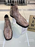 Женская модная обувь стильные полусапожки в Алматы. Размеры 36,38,39,40. 38