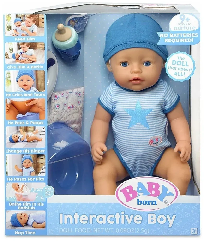 Игрушка BABY born Одежда Стильная для мальчика, 2 асс., веш.