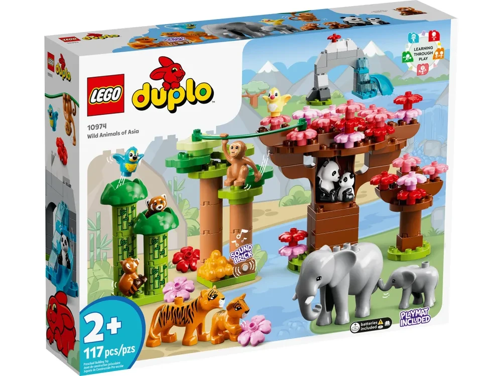 10974 Lego Duplo Дикие животные Азии Лего Дупло