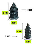 Набор саморезов для ремонта шин 10 шт и мини отвертка крестовая, фото 4