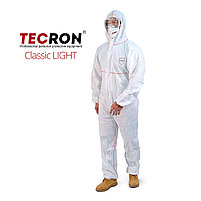 Одноразовый комбинезон TECRON™ Classic Light (плотность 45-50 г., внешние швы, пальцевые фиксаторы), фото 2