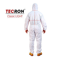 Одноразовый комбинезон TECRON™ Classic Light (плотность 45-50 г., внешние швы, пальцевые фиксаторы), фото 3