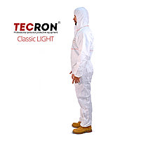 Одноразовый комбинезон TECRON™ Classic Light (плотность 45-50 г., внешние швы, пальцевые фиксаторы), фото 4