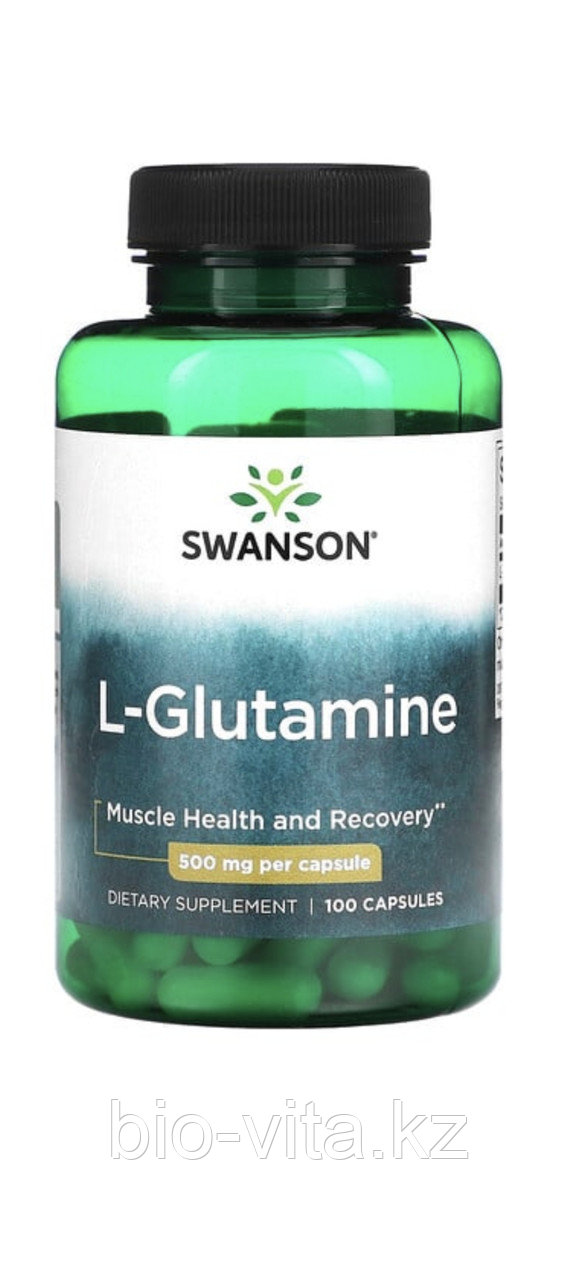 L-Glutamine Глутамин , 500 мг, 120 капсул. SWANSON