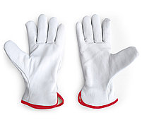 Зимние кожаные перчатки TECRON™ 3317 с утеплением Thinsulate™, краги для сварки, рабочие перчатки защитные, фото 4