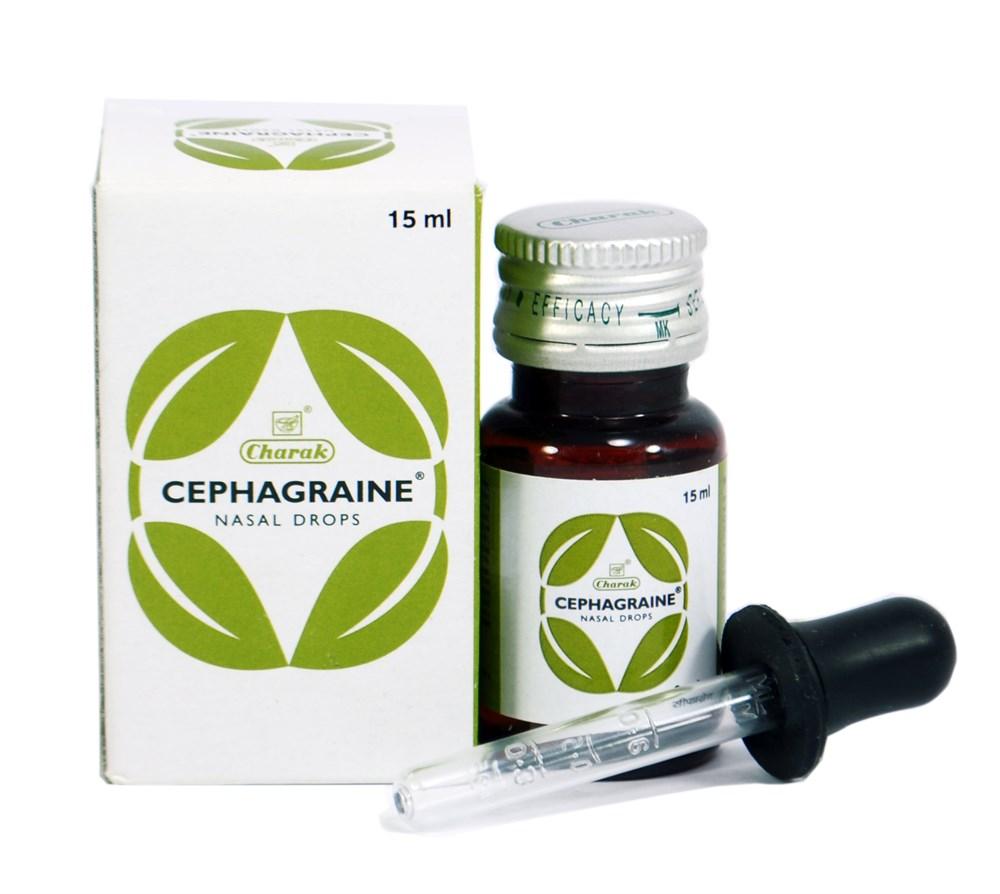 Капли для носа Сефагрейн ЧАРАК (Cephagraine Nasal Drops CHARAK), 15 мл