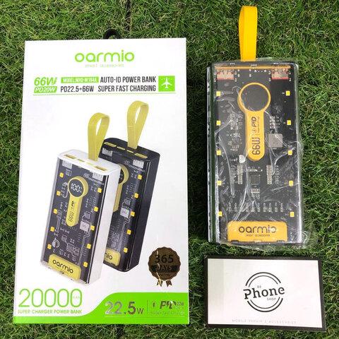 Аккумулятор 20000mAh прозрачный Oarmio Cyberpunk PowerBank PD22.5+66W с поддержкой быстрой зарядки (Черный) - фото 6 - id-p110908370