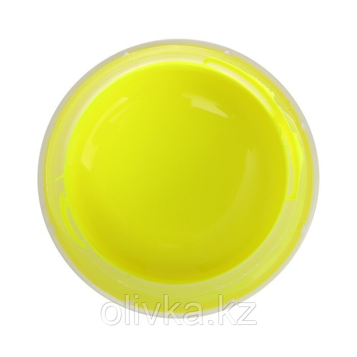 Краска акриловая Fluo 20 мл LUXART LuxFlash жёлтый флуоресцентный S3V20 - фото 2 - id-p110912550