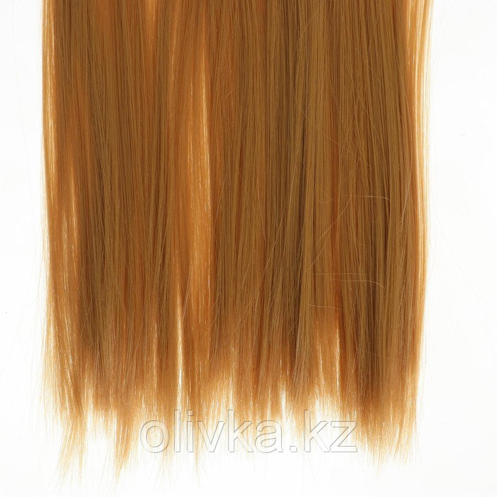 Волосы-тресс для кукол «Прямые» длина волос: 25 см, ширина: 100 см, цвет № 27 - фото 2 - id-p110913496