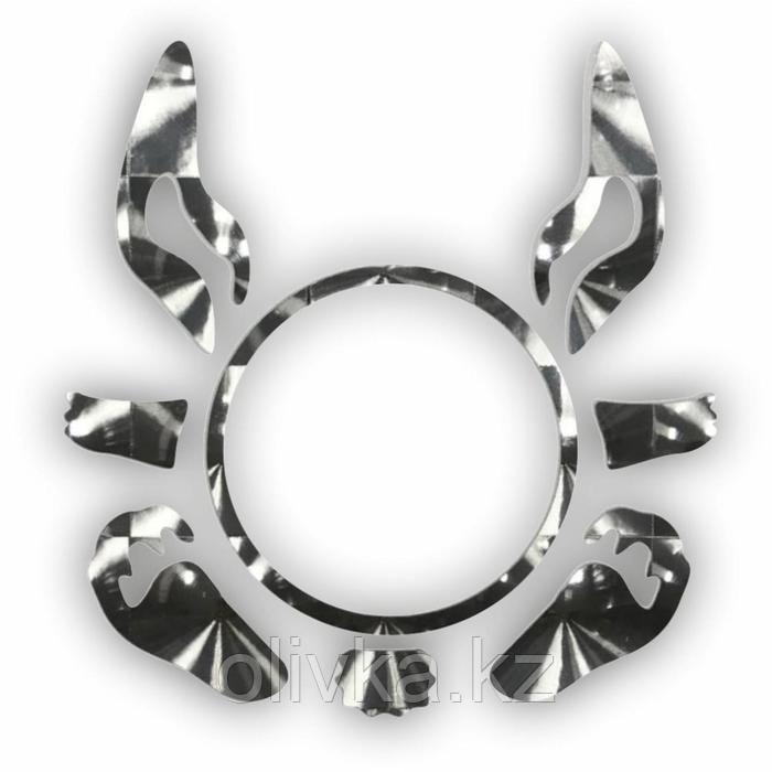 Декор логотипа "Зайчик" Наклейка голографическая, 15х15 см - фото 1 - id-p110926343