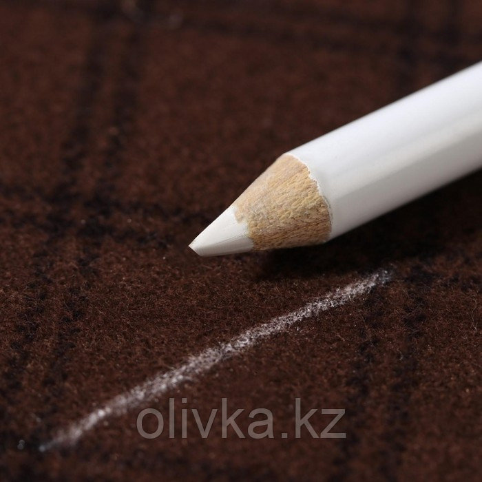 Карандаши для ткани, 8,5 см, 3 шт, цвет белый - фото 2 - id-p110918025