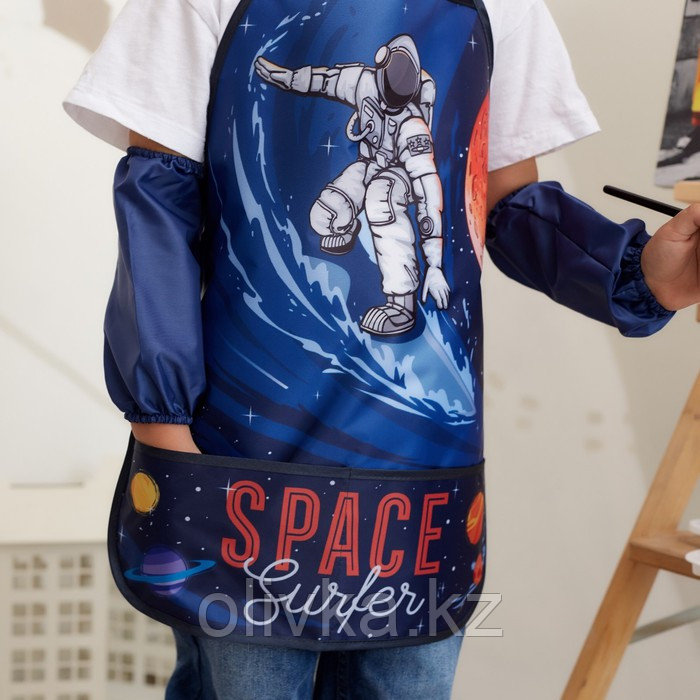 Фартук с нарукавниками детский Этель «Космос», 49 х 39 см - фото 2 - id-p110929245