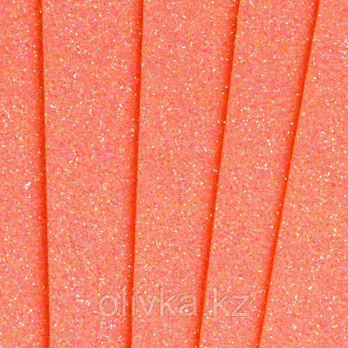 Фоамиран "Неоновый блеск - яркий оранж" 2 мм формат А4 (набор 5 листов) - фото 4 - id-p110918982