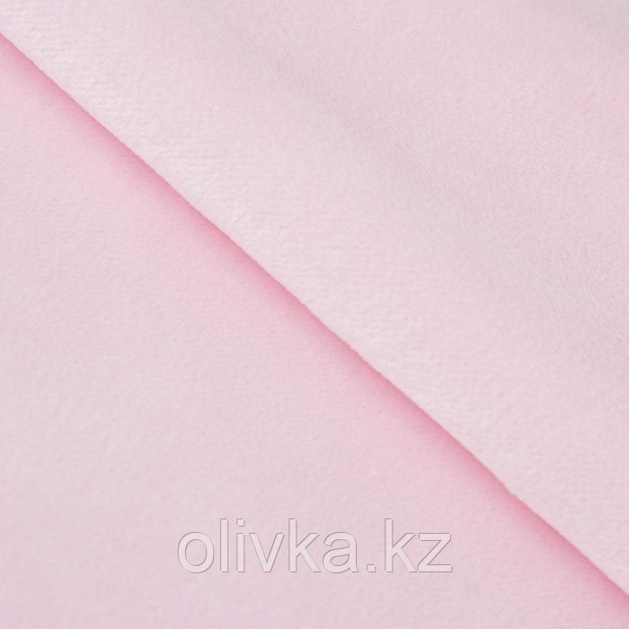 Ткань для пэчворка плюш «Нежно розовая», 52 × 50 см - фото 1 - id-p110915305
