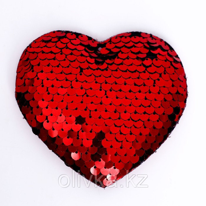 Сердце декоративное, размер: 9 × 8 × 1 см, цвет красный - фото 4 - id-p110935054
