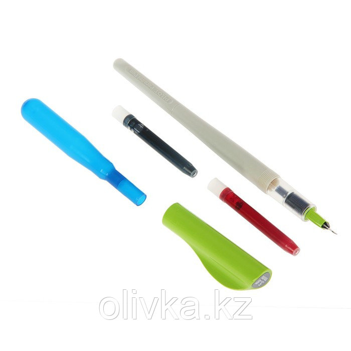 Ручка перьевая для каллиграфии Pilot Parallel Pen, 3.8 мм, (картридж IC-P3), набор в футляре - фото 3 - id-p110911008