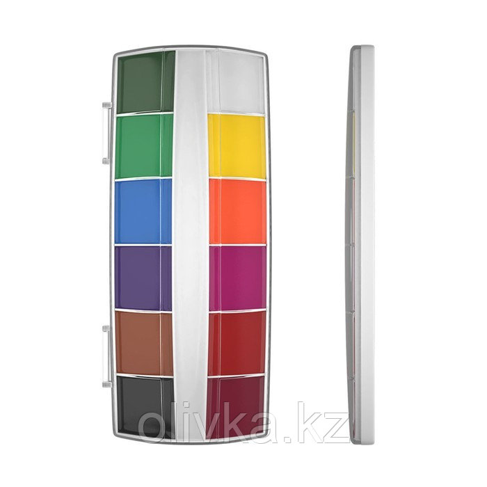 Акварель 12 цветов ErichKrause ArtBerry "Премиум", с УФ-защитой, с увеличенными кюветами XXL, пластик, - фото 3 - id-p110911823