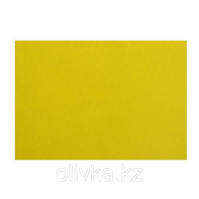 Картон цветной тонированный А4, 200 г/м², жёлтый - фото 1 - id-p110925474