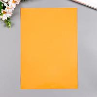 Наклейка флуоресцентная светящаяся формат "Оранжевый" формат А4