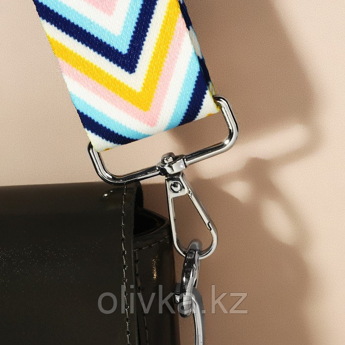 Ручка для сумки «Орнамент», стропа, 135 ± 3 × 3,8 см, цвет разноцветный - фото 6 - id-p110946741