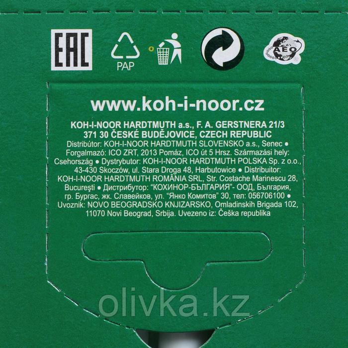 Маркер для ткани 2.0 мм Koh-I-Noor 3203/73, длина письма 500 м, неоновый зеленый - фото 4 - id-p110920856