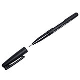 Фломастер-Кисть для каллиграфии Pentel Brush Sign Pen Pigment, 1,1 - 2,2 мм, чернила чёрные, фото 6