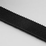 Липучка двусторонняя, 20 мм × 25 ± 1 м, цвет чёрный, фото 4