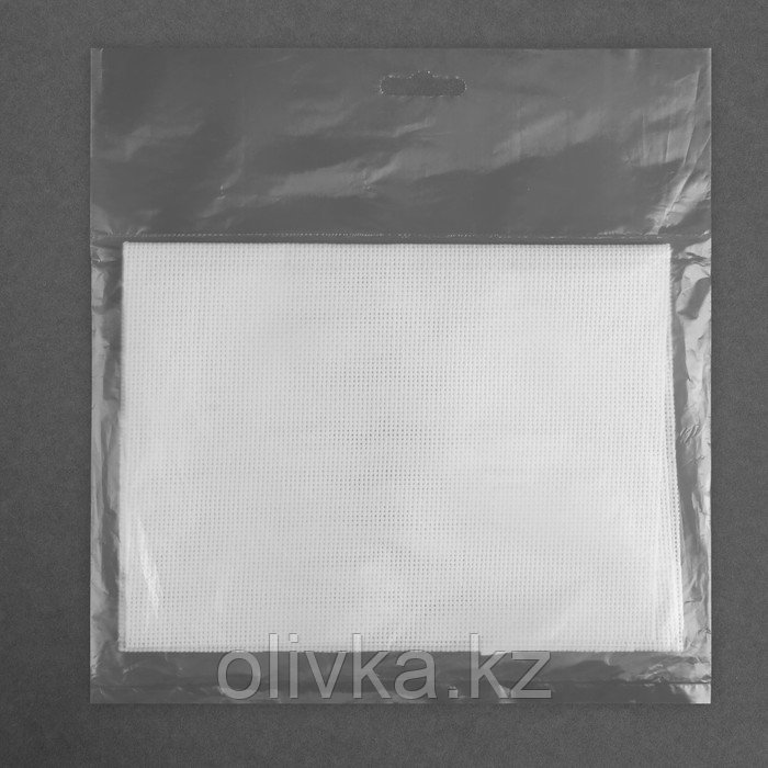 Канва для вышивания, №14, 30 × 40 см, цвет белый - фото 4 - id-p110933171