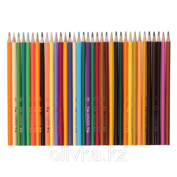 Карандаши 72 цвета, deVENTE Trio Mega Soft , трёхгранный корпус, супер мягкие, 4M, грифель 3 мм - фото 4 - id-p110925540