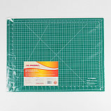 Мат для резки, двусторонний, 60 × 45 см, А2, цвет зелёный, фото 5