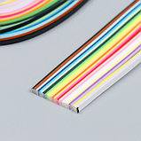 Полоски для квиллинга "Цветные" (н-р 240 полос) ширина 0,3 см длина 54 см 26х11х0,5 см, фото 2