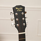 Гитара акустическая, цвет черный, 102см, фото 3