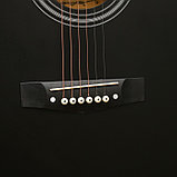 Гитара акустическая, цвет черный, 102см, фото 5